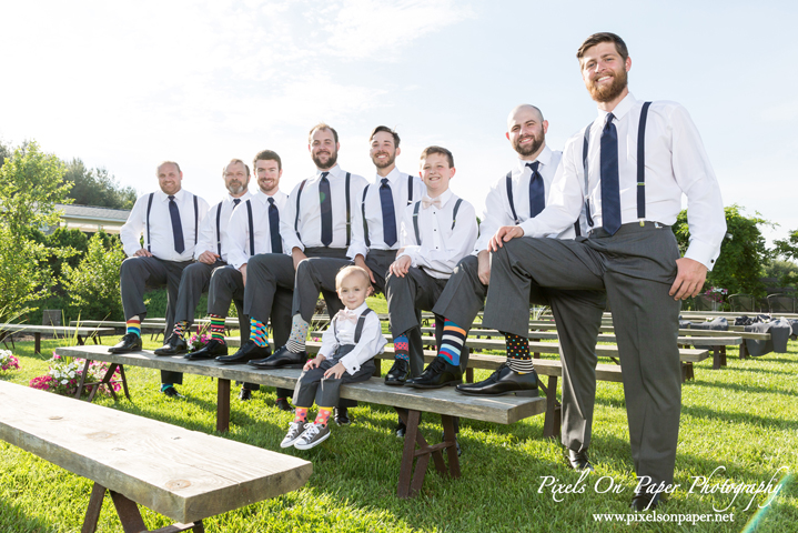 Kendra and Nathan's Barn at Blueberry Hill Elkin Outdoor Wedding Pixels On Paper Photography NC wedding photographers photo