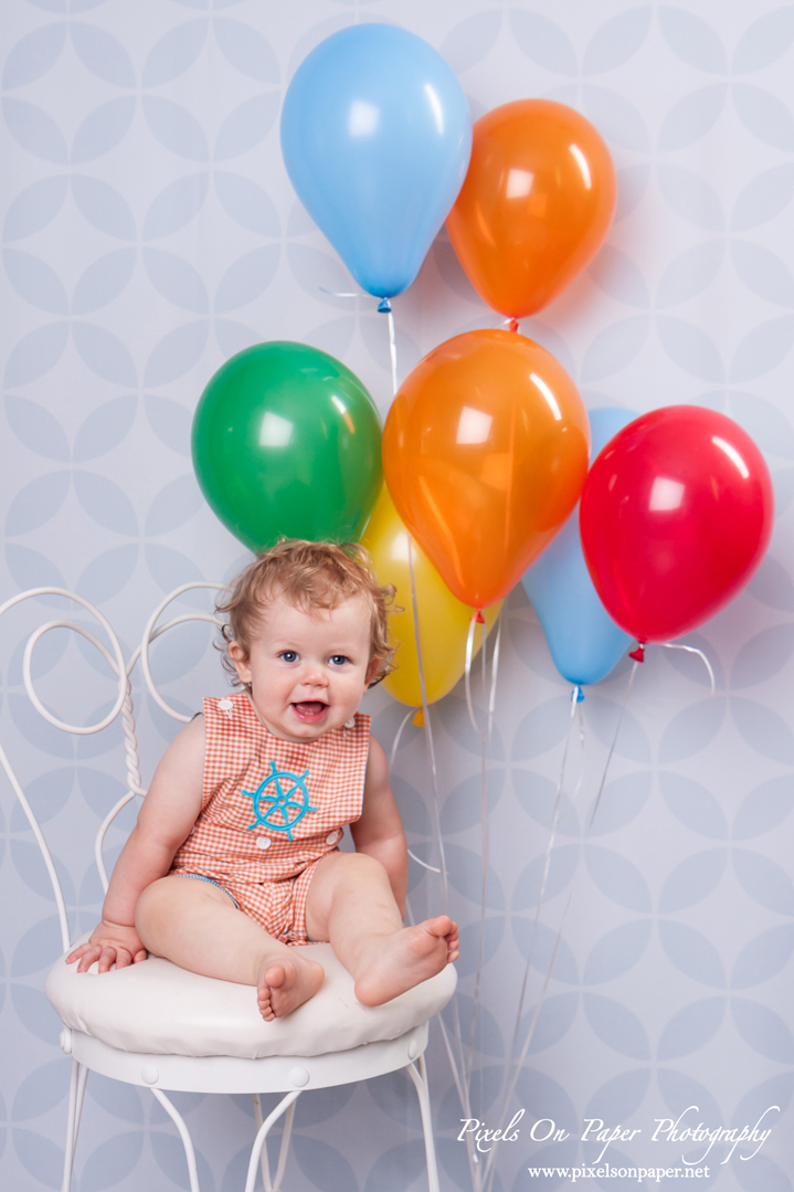 Sawyer Dean Pierce One Year portrait photography and Cake Smash photos by Pixels On Paper Portrait Photography Wilkesboro, Boone, Blowing Rock, family photographers photo