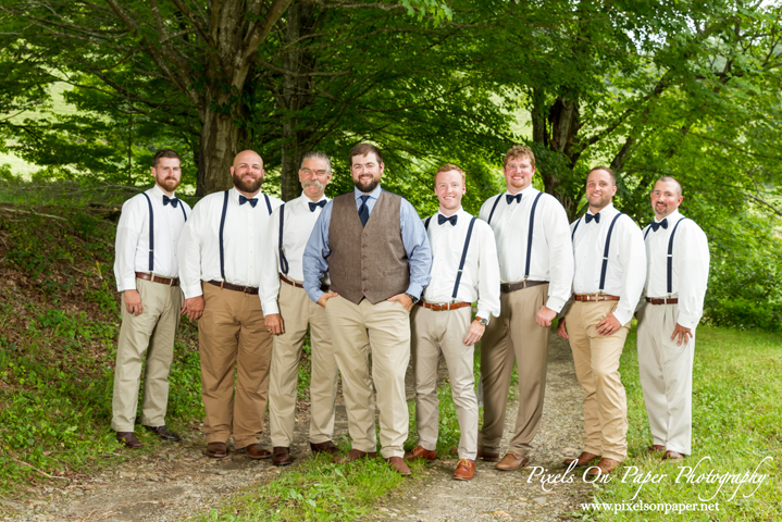 Roberts Jefferson NC Outdoor Mountain Wedding Photo by Pixels On Paper Photography Wilkesboro Boone Blowing Rock West Jefferson NC Wedding Photographers photo