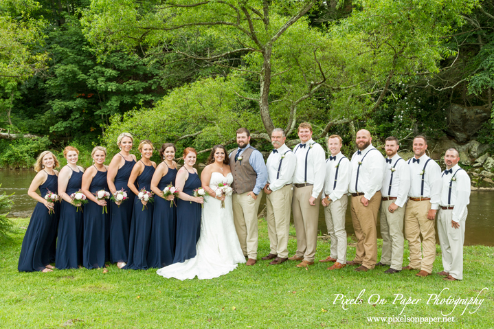 Roberts Jefferson NC Outdoor Mountain Wedding Photo by Pixels On Paper Photography Wilkesboro Boone Blowing Rock West Jefferson NC Wedding Photographers photo