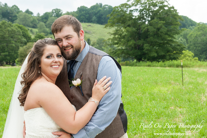 Roberts Jefferson NC Outdoor Mountain Wedding Photo by Pixels On Paper Photography Wilkesboro Boone Blowing Rock West Jefferson NC Wedding Photographers photo