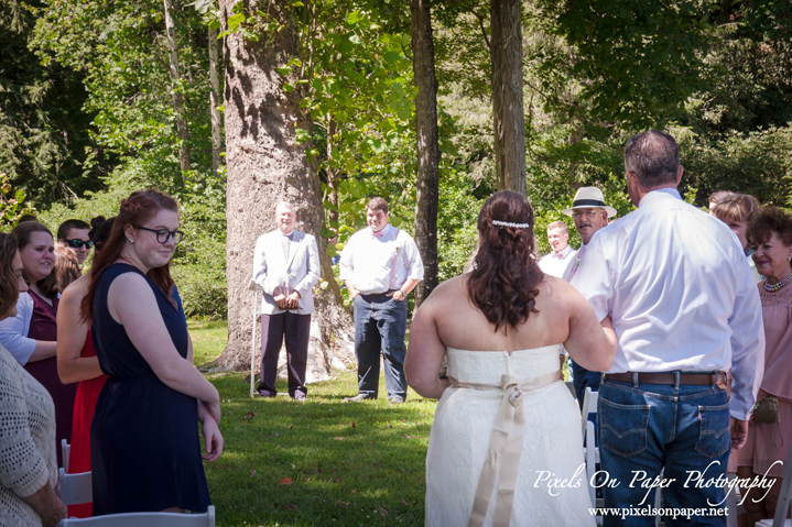 Pixels On Paper Photographers River Run Farm Banner Elk Valle Crucis NC Sohl / Goldman Outdoor Mountain Wedding Photo