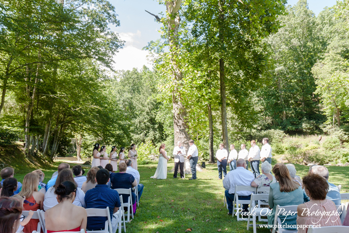 Pixels On Paper Photographers River Run Farm Banner Elk Valle Crucis NC Sohl / Goldman Outdoor Mountain Wedding Photo