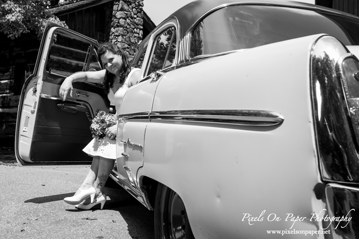 DeMaio / Gross Merle Watson Stage Rockabilly Styled Outdoor Wedding Photo by Pixels On Paper Photography Wilkesboro NC Photographers photo