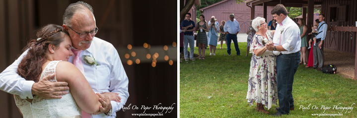 Pixels On Paper Photographers River Run Farm Banner Elk Valle Crucis NC Sohl / Goldman Outdoor Mountain Wedding Photo