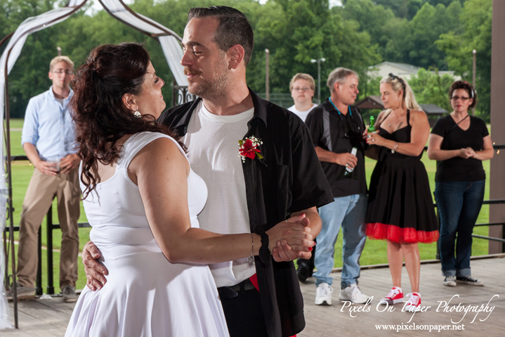 DeMaio / Gross Merle Watson Stage Rockabilly Styled Outdoor Wedding Photo by Pixels On Paper Photography Wilkesboro NC Photographers photo