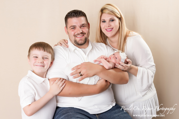 Pixels On Paper newborn photographers. Wilkesboro NC portrait studio baby and harrison family portrait photo