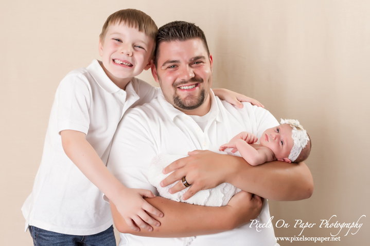 Pixels On Paper newborn photographers. Wilkesboro NC portrait studio baby and harrison family portrait photo