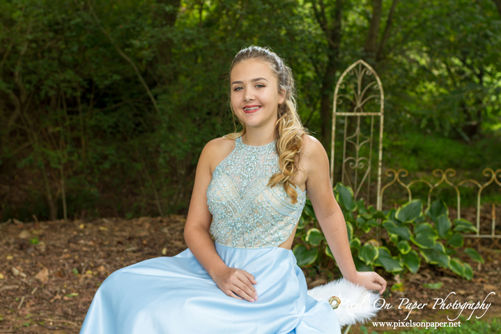 Stacie's outdoor portrait Bridal Traditions prom commerical photography by Pixels On Paper Wilkesboro NC Photographers photo