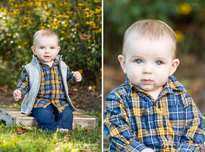 Pixels On Paper Photographers Six Month Outdoor Fall Child Portrait Wilkesboro NC Photography Photo