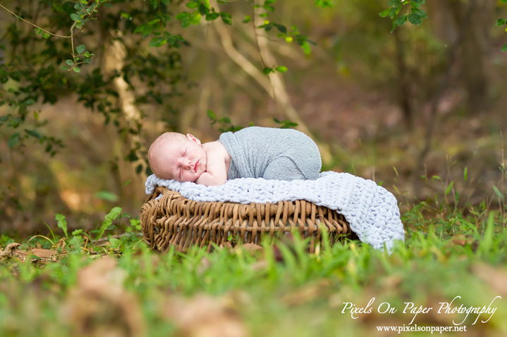 Pixels On Paper Photography outdoor studio Newborn portrait photo