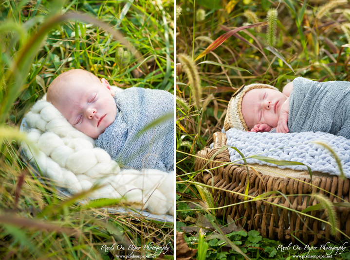 Pixels On Paper Photography outdoor studio Newborn portrait photo