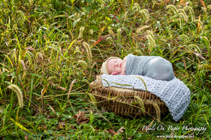 Pixels On Paper Photography outdoor studio Newborn portrait photo
