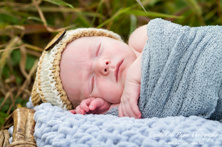 Pixels On Paper Photography outdoor studio Newborn portrait photo