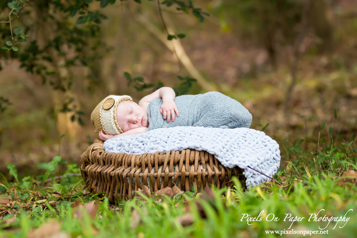 Pixels On Paper Photography outdoor studio Newborn portrait photo