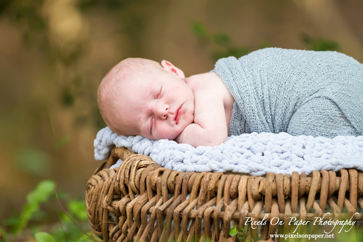 Pixels On Paper Photography outdoor studio Newborn portrait photo