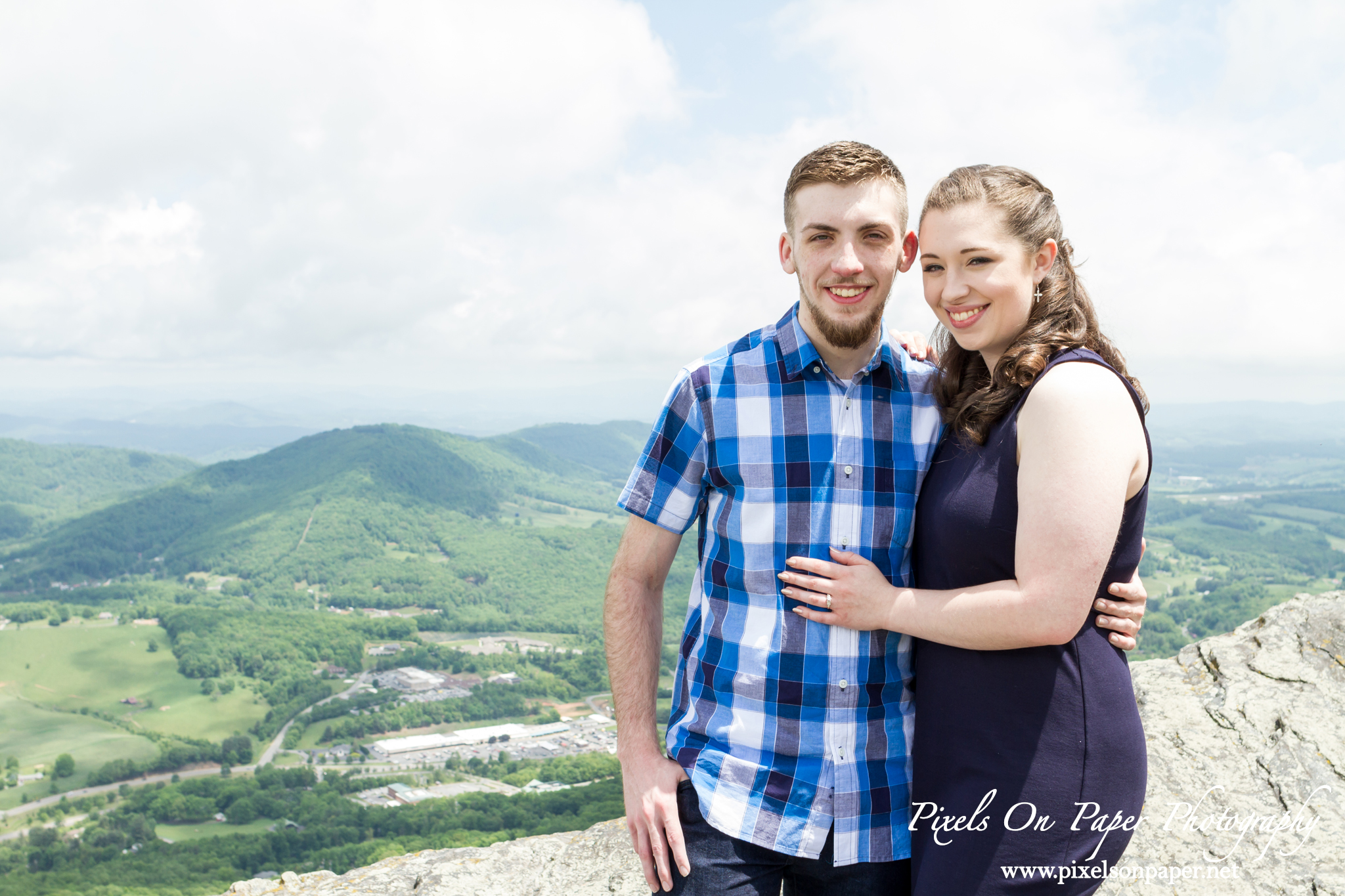 Jefferson NC Outdoor Mountain Engagement by Pixels On Paper Photography Photographers photo