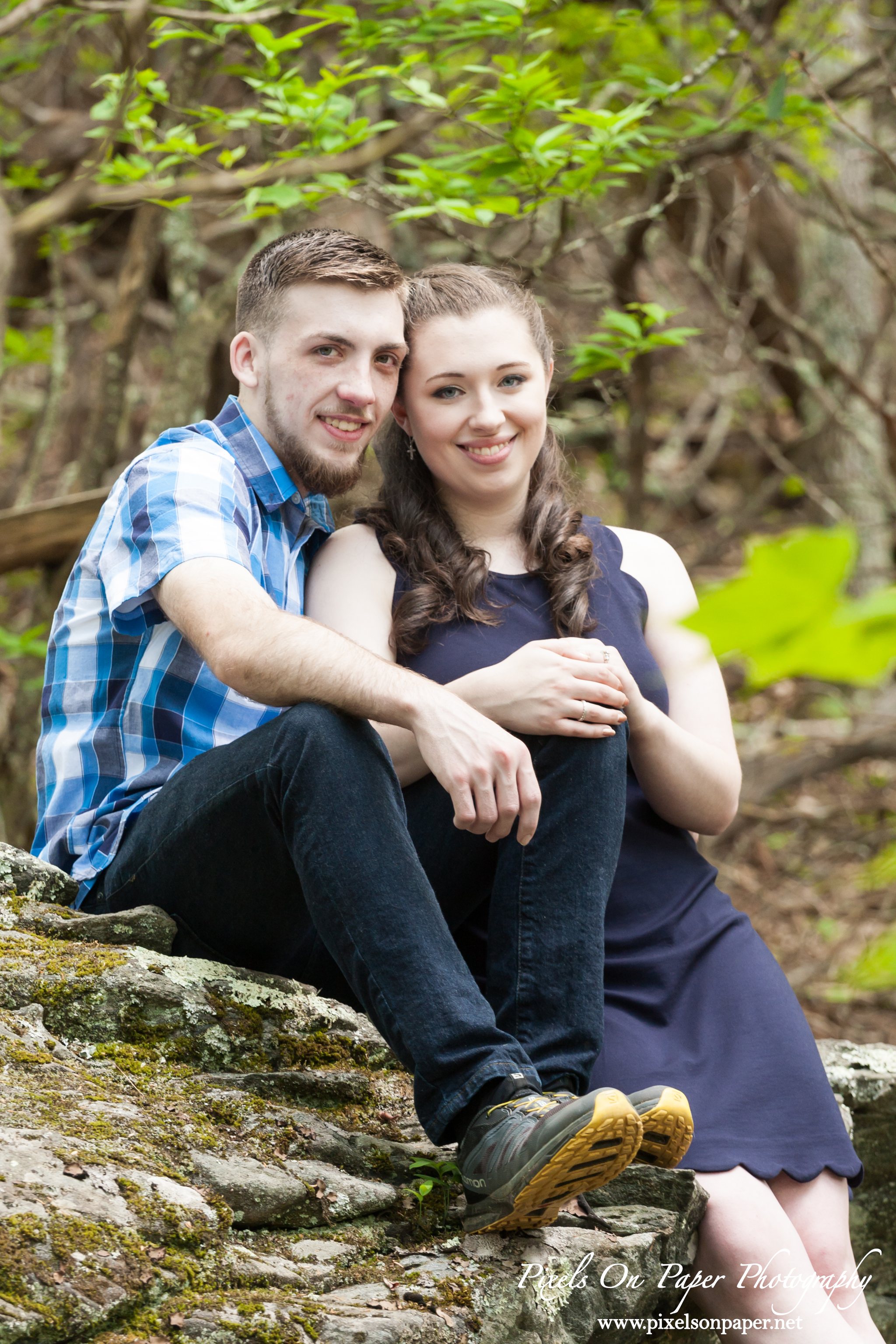 Jefferson NC Outdoor Mountain Engagement by Pixels On Paper Photography Photographers photo