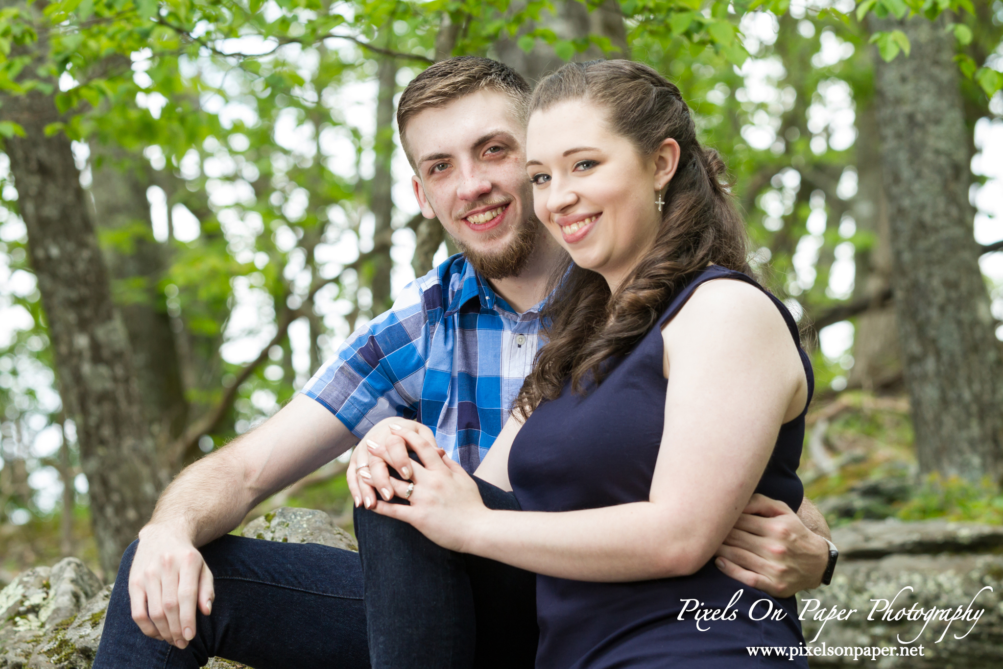 Jefferson NC Outdoor Mountain Engagement by Pixels On Paper Photography Photographers photo