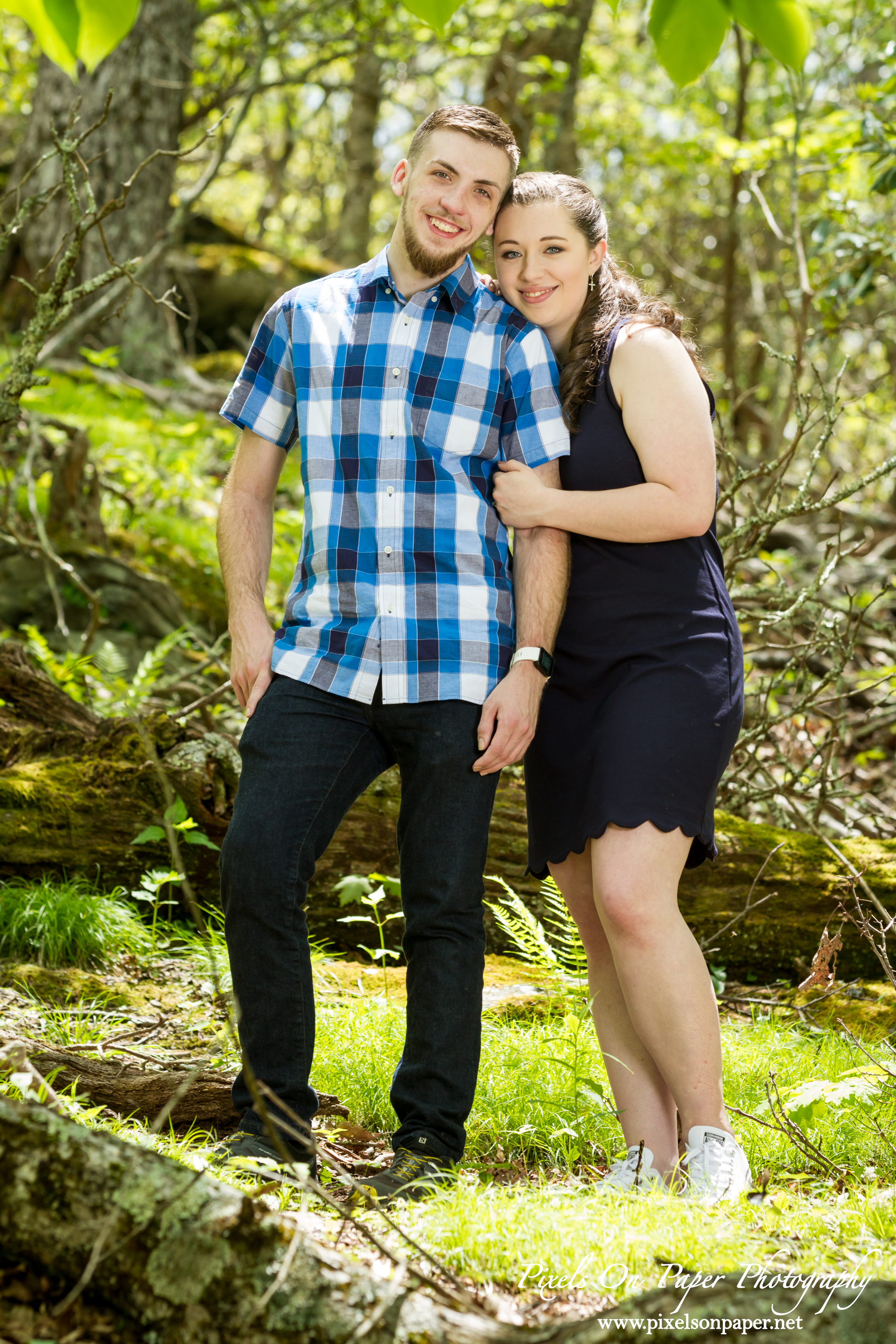 Jefferson NC Outdoor Mountain Engagement by Pixels On Paper Photography Photographers photo