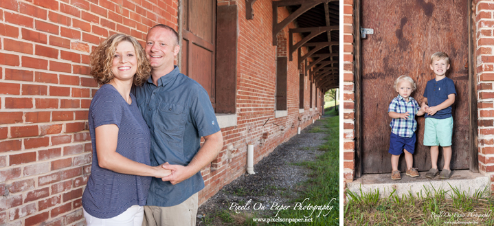 Pixels On Paper family and child photographers wilkesboro nc. York family outdoor portrait photo