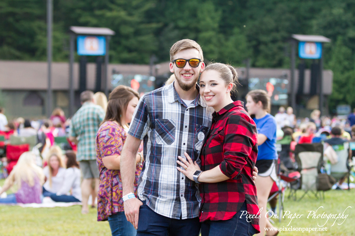 Daniel Caudill and Sarah Noon Wilkesboro NC Faithfest 2018 photos by Pixels On Paper Photography