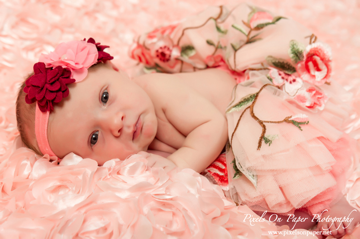 Pixels On Paper Wilkesboro NC studio newborn portrait photographers Raynor newborn baby photo