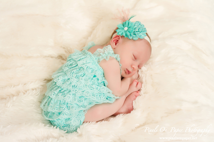Pixels On Paper Wilkesboro NC studio newborn portrait photographers Raynor newborn baby photo