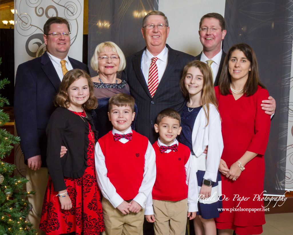 Barnett / McNeil Pixels On Paper Photography Event Center at Summit Square Winston Salem 50th Wedding Anniversary Photo