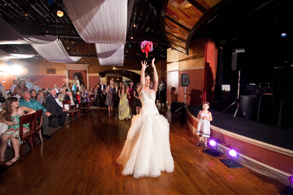 Bouquet Toss, Garter Removal, & Toss, Sandford Community Centre Wedding  Reception