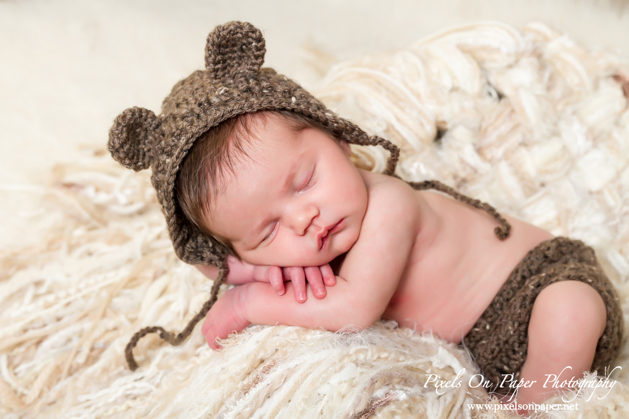 Roman Pierce Newborn Photography by Pixels On Paper Portrait Photo