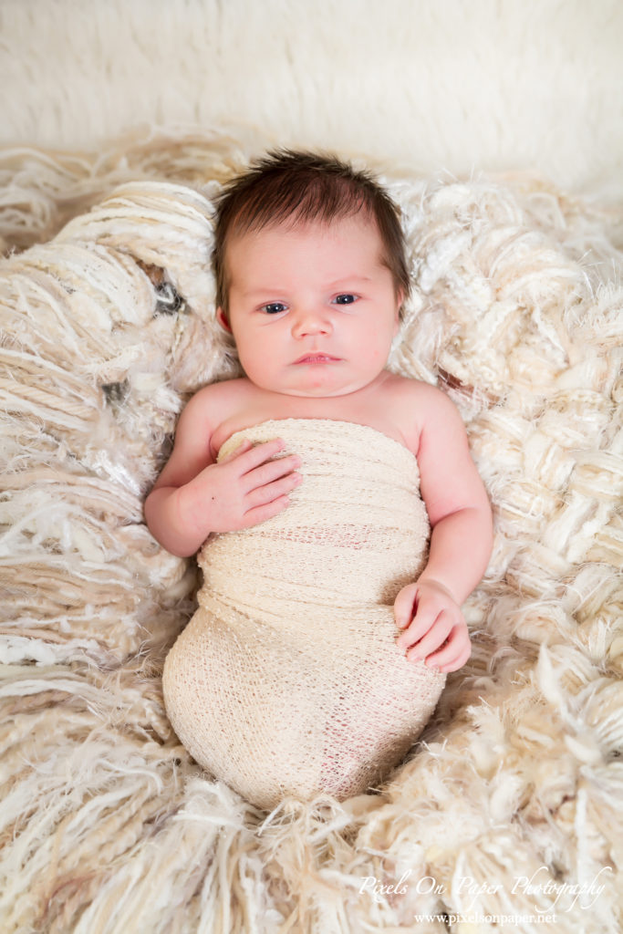 Roman Pierce Newborn Photography by Pixels On Paper Portrait Photo