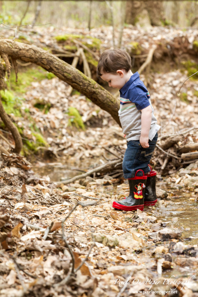 pixels on paper photographers two year old boy outdoor portrait photo