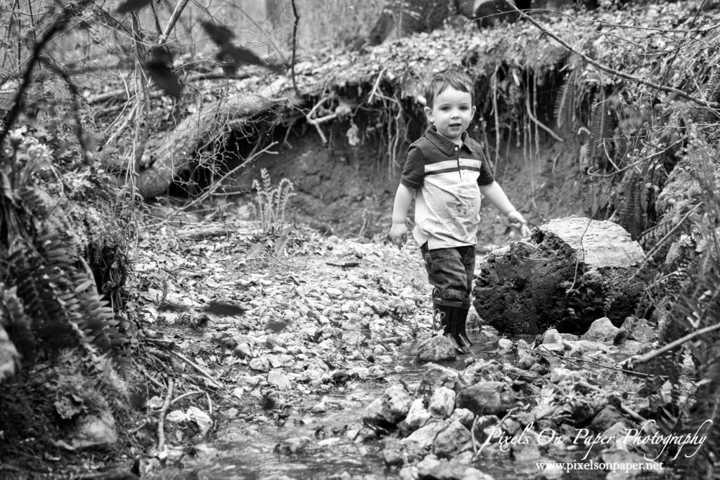 pixels on paper photographers two year old boy outdoor portrait photo