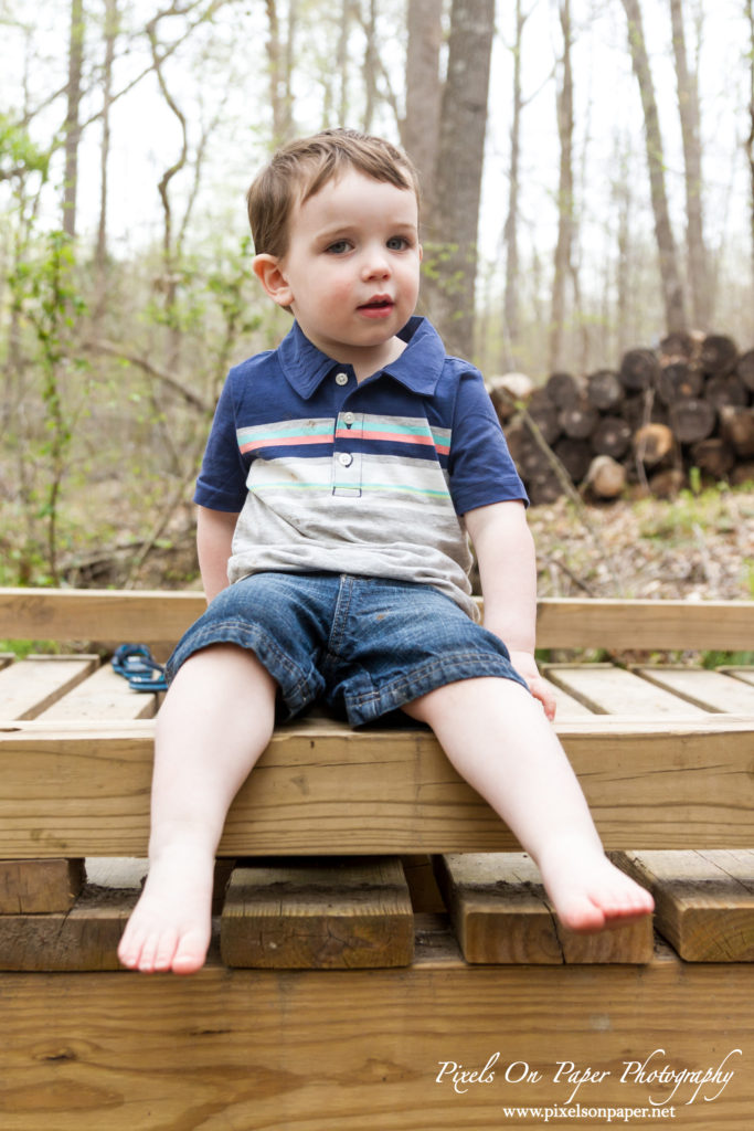 pixels on paper photographers two year old boy outdoor portrait photo