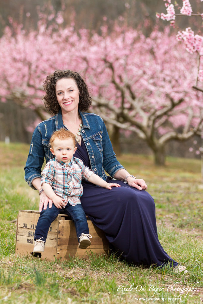 Pixels On Paper Photography Finley Case 18 months orchard portrait photo