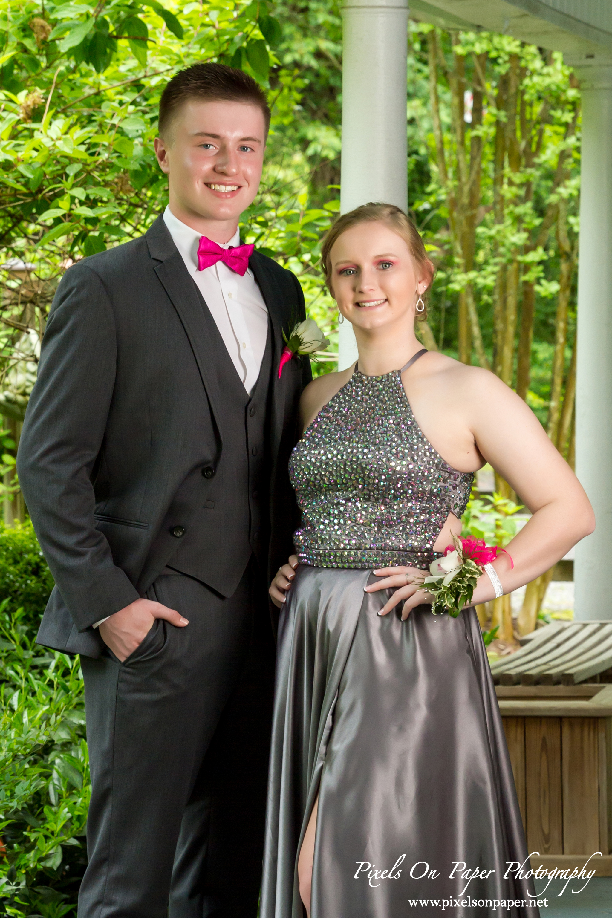 Pixels On Paper Wilkesboro NC Photographers Ashleigh Anderson's Prom Portrait Photography Photo