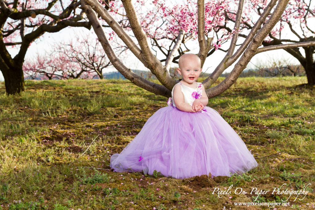 Pixels On Paper Photographers Driver family outdoor spring peach orchard wilkesboro nc portrait photo