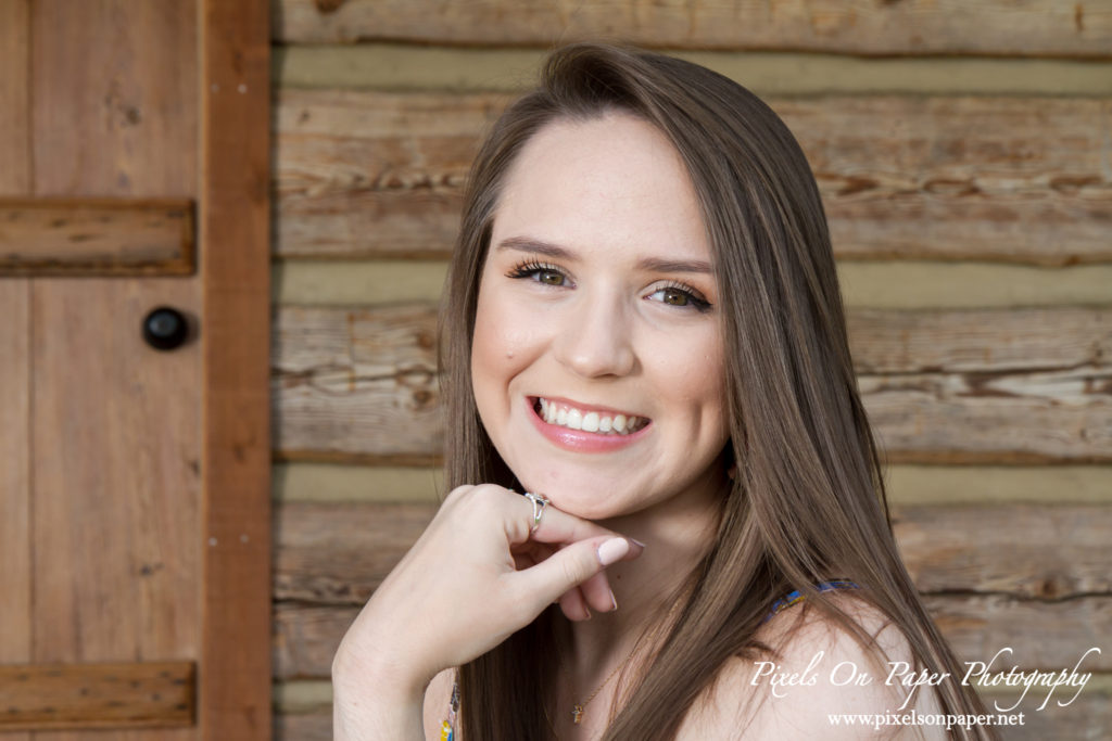 Pixels On Paper Wilkesboro NC Photographers McKenzie Goff Outdoor Senior Portrait Photo