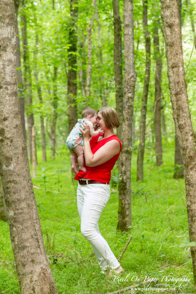 Pixels On Paper Wilkesboro NC Photographers Senter family and baby outdoor portrait photo