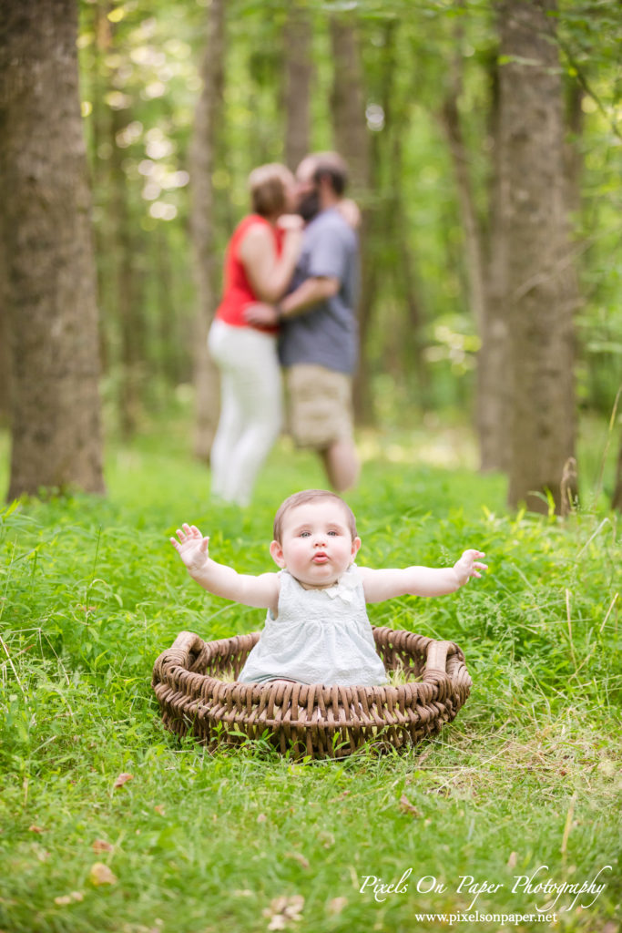 Pixels On Paper Wilkesboro NC Photographers Senter family and baby outdoor portrait photo