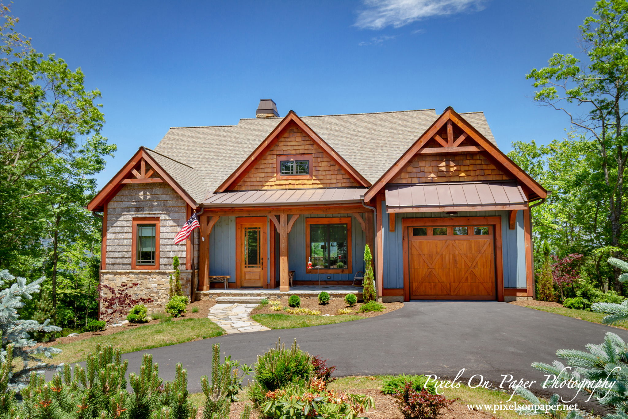 Pixels On Paper Architectural Photographers MBI Builders Blue Ridge Mountain Club Blowing Rock NC Home photo