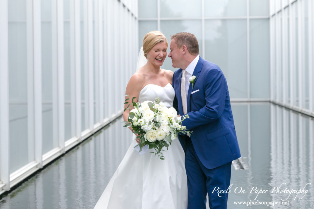 Charlene Gourlay Jon Rathbun Pixels On Paper Photography Raleigh NC Museum of Art Wedding Photo