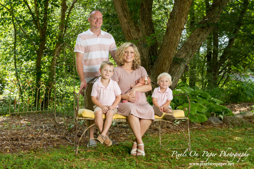 York family Wilkesboro NC newborn photographers portrait photo