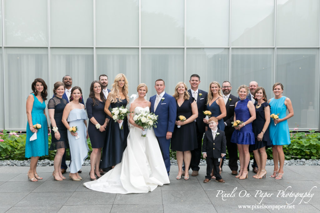 Charlene Gourlay Jon Rathbun Pixels On Paper Photography Raleigh NC Museum of Art Wedding Photo