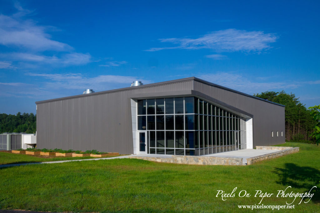 Pixels On Paper Commercial photographers MBI Builders Wilkes Community College Culinary Arts Building Photo