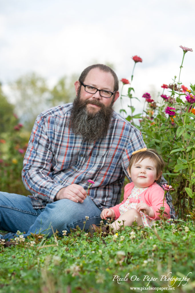 One Year Old Child and family Portrait Photography by Pixels On Paper Jefferson NC Photographers Photo