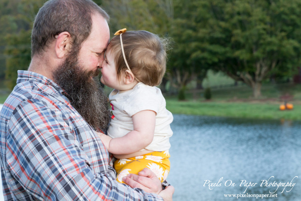 One Year Old Child and family Portrait Photography by Pixels On Paper Jefferson NC Photographers Photo