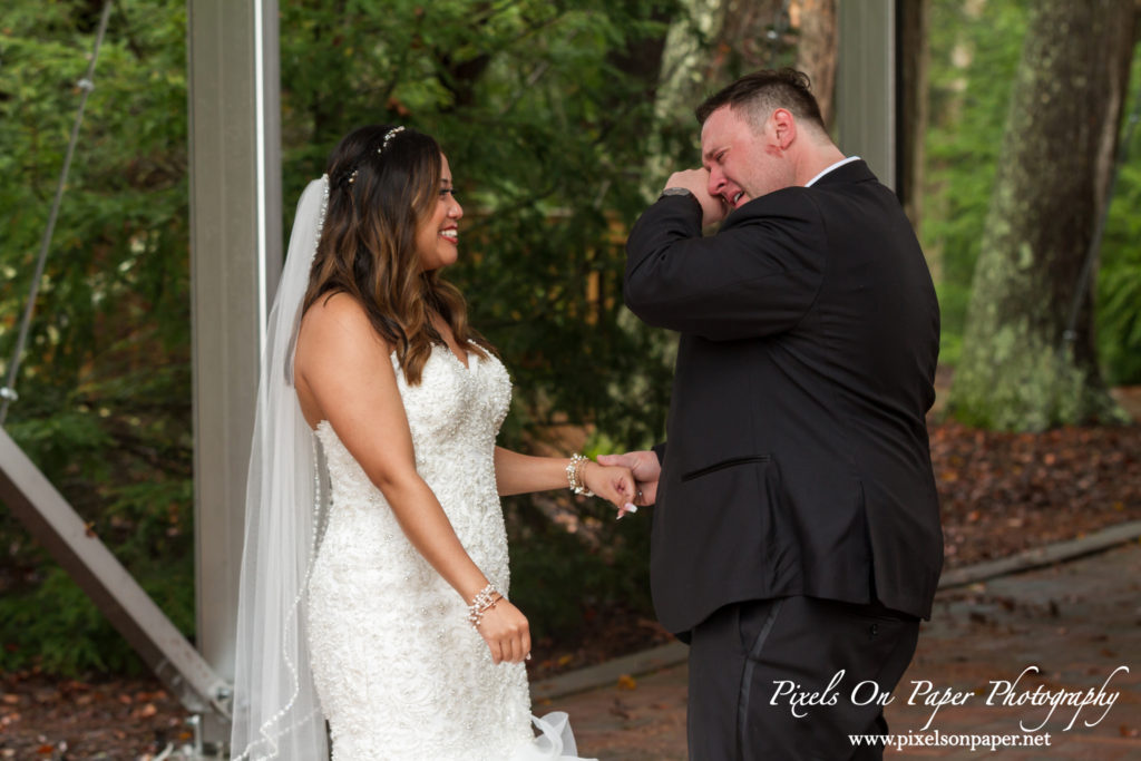 Sevilla / Cummings Pixels On Paper Photography Asheville NC Crest Pavillion Wedding Photo