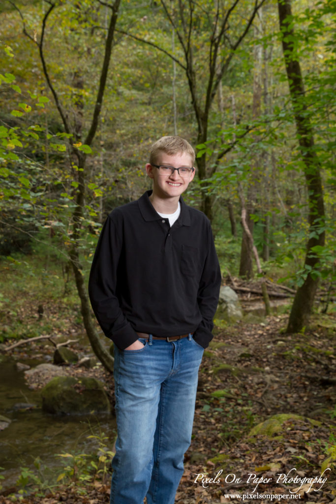 Pixels On Paper Photographers Wilkesboro NC Anderson Family Outdoor Fall Portrait Photography Photo